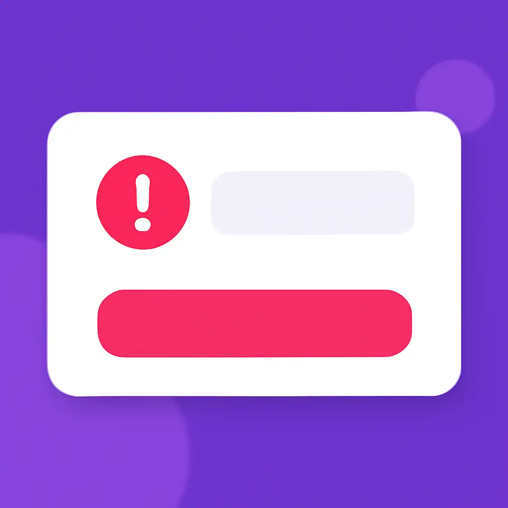 Close-up of button or form field for common beginner mistakes, Jalwa