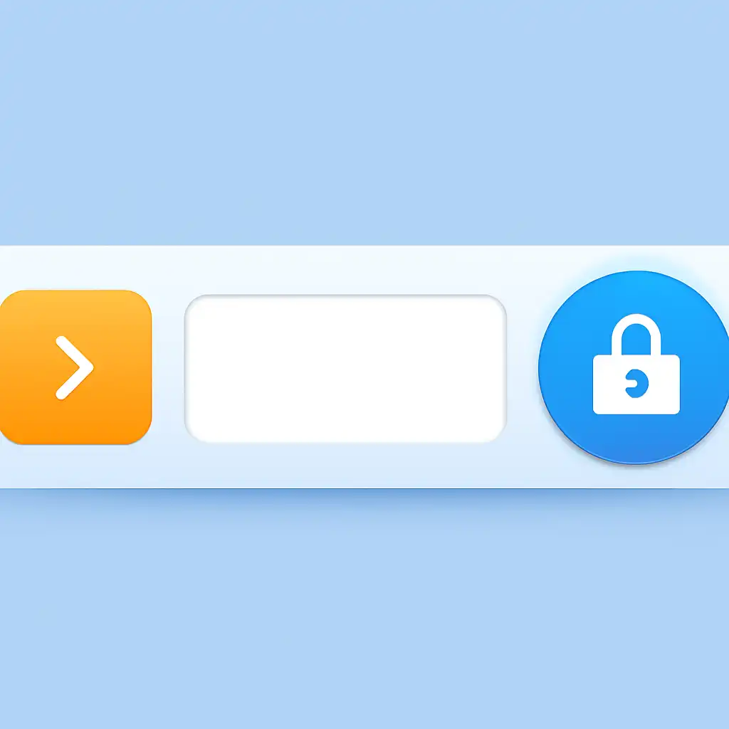 Close-up of button or form field for your first session, Jalwa